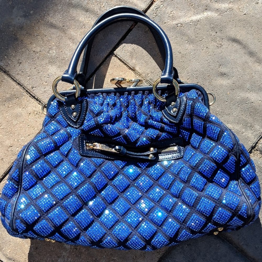 Marc Jacobs Swarovski Crystal Stam Bag
